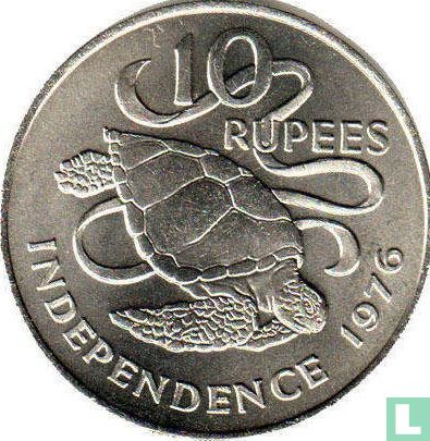 Seychellen 10 Rupee 1976 "Independence" - Bild 1