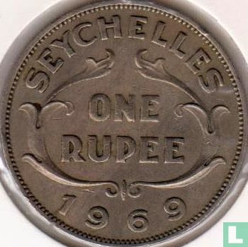 Seychelles 1 rupee 1969 - Image 1