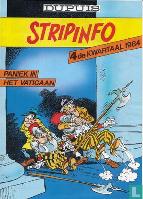 Dupuis stripinfo 4de kwartaal 1984 - Image 1