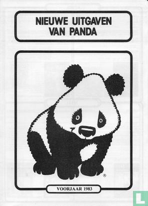 Nieuwe uitgaven van Panda - Voorjaar 1983 - Image 1