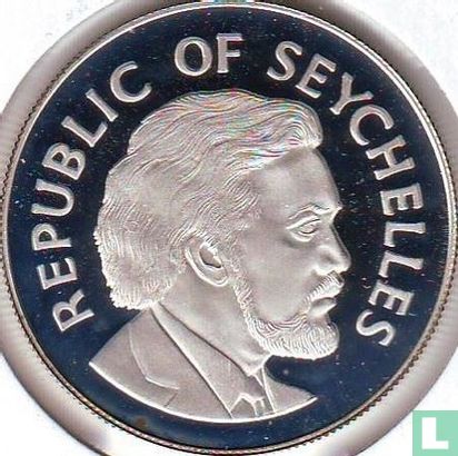 Seychellen 25 Rupee 1977 (PP) "25th anniversary Accession of Queen Elizabeth II" - Bild 2