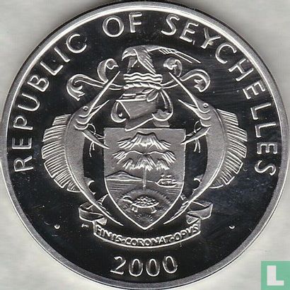 Seychelles 25 rupees 2000 (BE) "Centenary of the Queen Mother" - Image 1