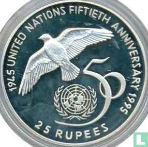 Seychellen 25 rupees 1995 (PROOF) "50th anniversary of the United Nations" - Afbeelding 1