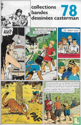 Collections Bandes Dessinées Casterman 1978 - Afbeelding 1