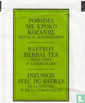 Saffron Herbal Tea with Mint & Lemongrass - Afbeelding 2