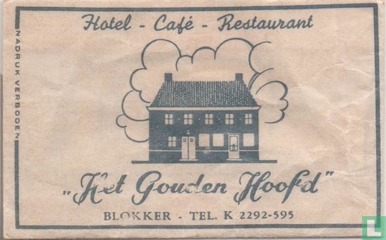 Hotel Café Restaurant "Het Gouden Hoofd" - Afbeelding 1