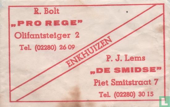 "Pro Rege" - "De Smidse" - Bild 1