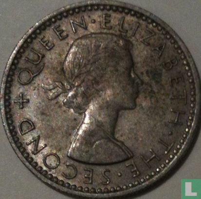 Nieuw-Zeeland 6 pence 1963 - Afbeelding 2