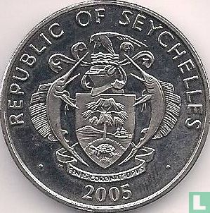 Seychellen 5 rupees 2005 "Death of pope John Paul II" - Afbeelding 1