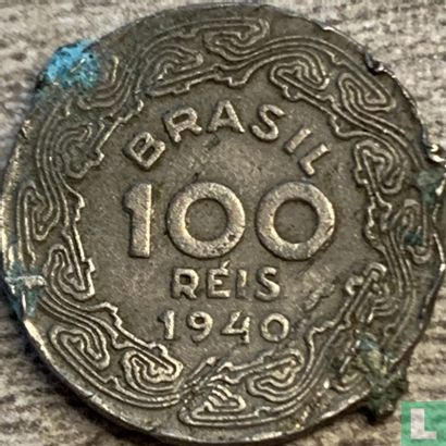 Brazilië 100 réis 1940 - Afbeelding 1