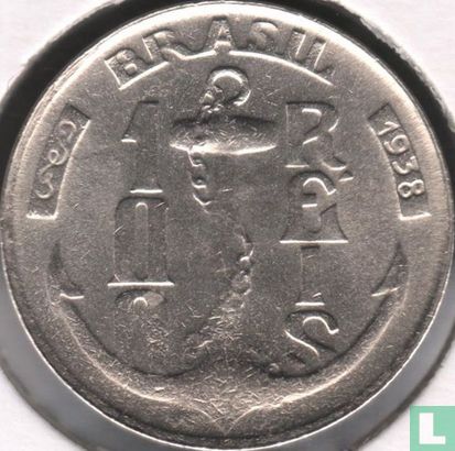 Brésil 100 réis 1938 (type 1) - Image 1