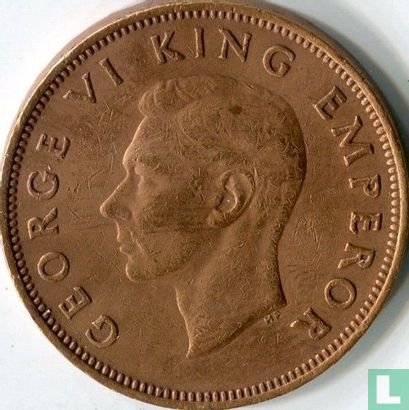 Nouvelle-Zélande ½ penny 1944 - Image 2