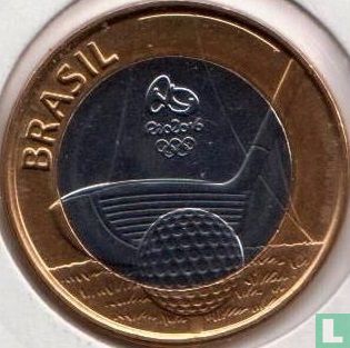 Brésil 1 real 2014 "Olympic Games Rio 2016 - Golf" - Image 2
