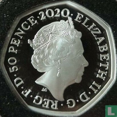 Verenigd Koninkrijk 50 pence 2020 (PROOF - zilver) "Brexit" - Afbeelding 1