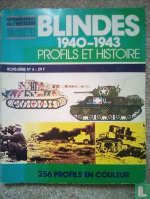 Blindés 1940-1943 Profils et histoire - Afbeelding 1