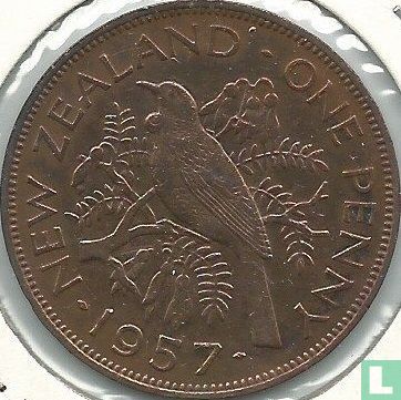 Nieuw-Zeeland 1 penny 1957 - Afbeelding 1