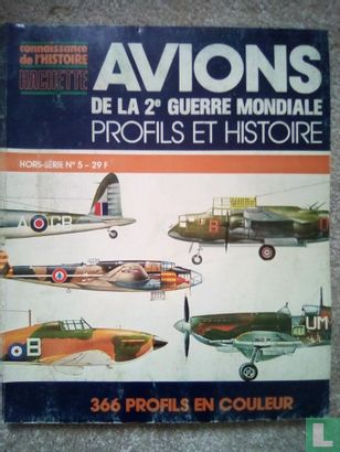 Avions de la 2e guerre mondiale Profils et histoire - Afbeelding 1