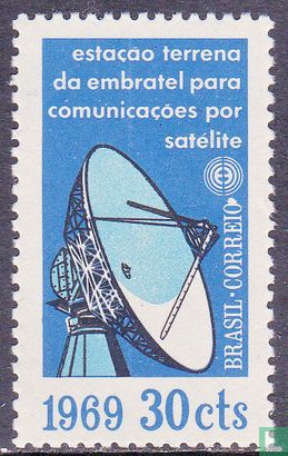 Eröffnung des Satellitenkommunikationssystems