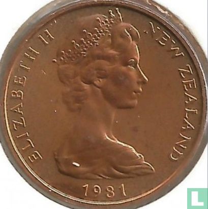 Nieuw-Zeeland 2 cents 1981 - Afbeelding 1