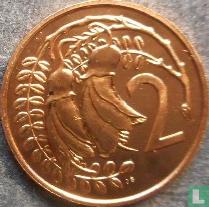 New Zealand 2 cents 1988 - Image 2