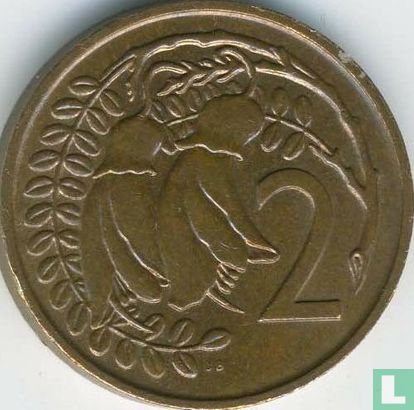 Nieuw-Zeeland 2 cents 1977 - Afbeelding 2