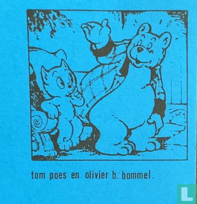 Visitekaartje Bommel en Tom Poes - Image 1