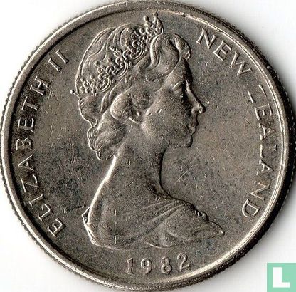 New Zealand 5 cents 1982 - Image 1