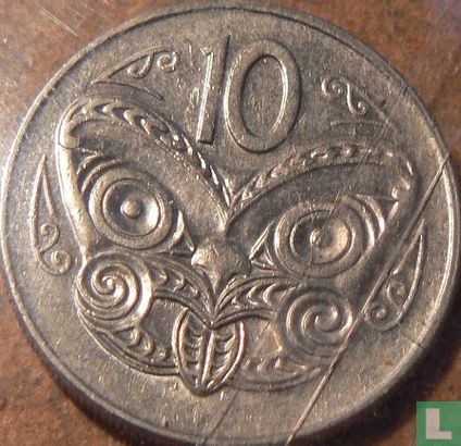 New Zealand 10 cents 1979 - Image 2