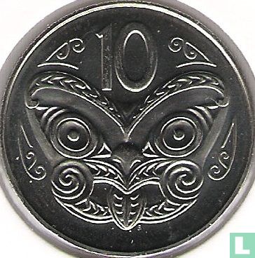 New Zealand 10 cents 1981 - Image 2