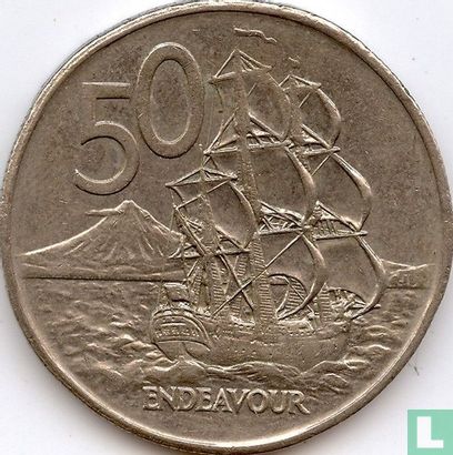 Nieuw-Zeeland 50 cents 1976 - Afbeelding 2