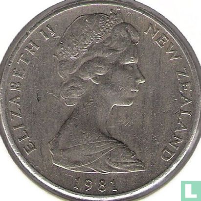Nouvelle-Zélande 20 cents 1981 - Image 1