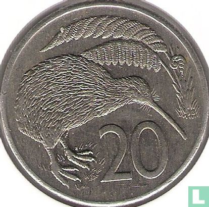 New Zealand 20 cents 1981 - Image 2