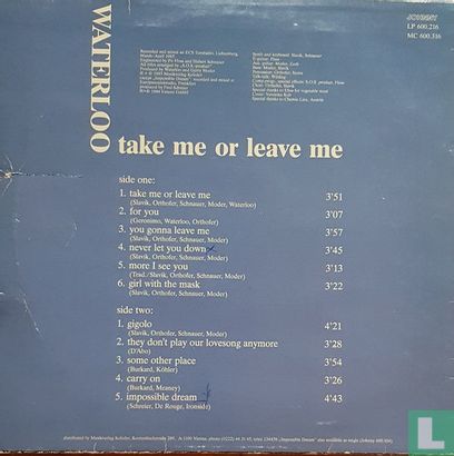 Take Me or Leave Me - Image 2