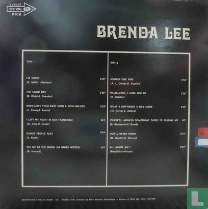 Brenda Lee - Image 2
