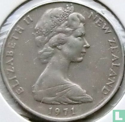Nieuw-Zeeland 50 cents 1971 - Afbeelding 1