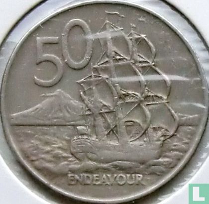 Nieuw-Zeeland 50 cents 1971 - Afbeelding 2