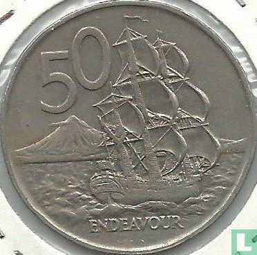 New Zealand 50 cents 1977 - Image 2