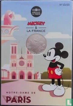 Frankrijk 10 euro 2018 "Mickey & France - Notre-Dame de Paris" - Afbeelding 3