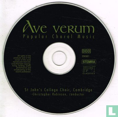 Avé verum - Popular Choral Music - Afbeelding 3