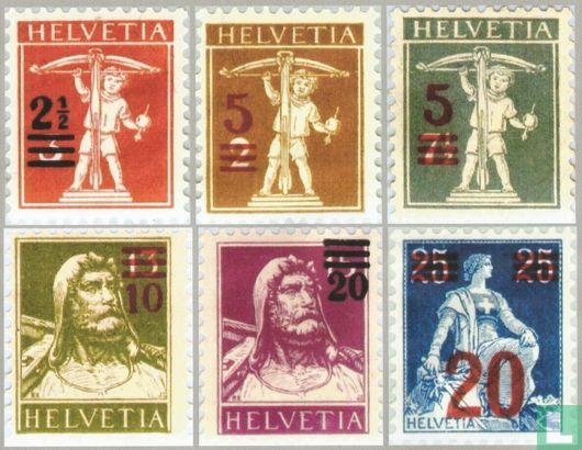 Nouvelles valeurs sur restants de timbres