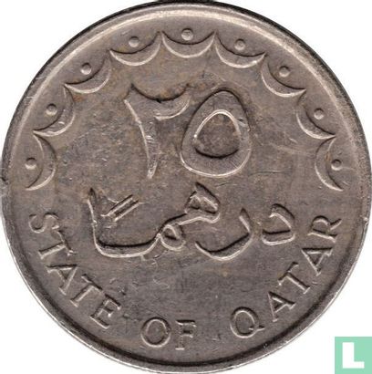 Qatar 25 Dirham 1993 (AH1414) - Bild 2