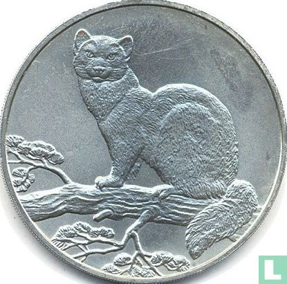 Russia 3 rubles 1995 (MMD) "Sable" - Image 2