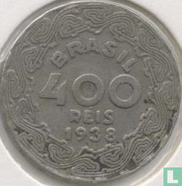 Brésil 400 réis 1938 (type 2) - Image 1