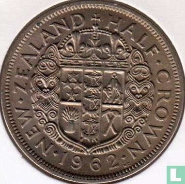 New Zealand ½ crown 1962 - Image 1