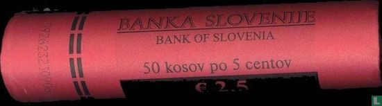 Slovenia 5 cent 2007 (roll) - Image 1