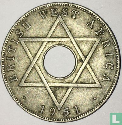 Afrique de l'Ouest britannique ½ penny 1951 - Image 1