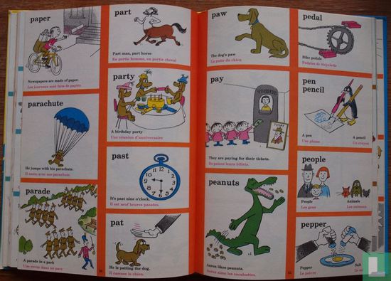 The Cat in the Hat Beginner book Dictionary in French - Image 3