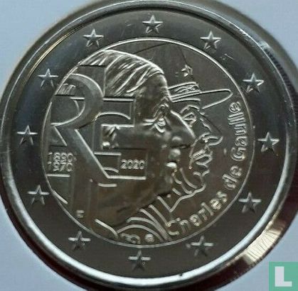 France 2 euro 2020 "130th anniversary of the birth and 50th anniversary of the death of Charles de Gaulle" - Image 1
