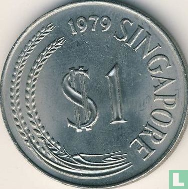 Singapour 1 dollar 1979 - Image 1