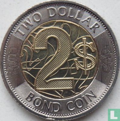 Zimbabwe 2 dollars 2018 - Afbeelding 2